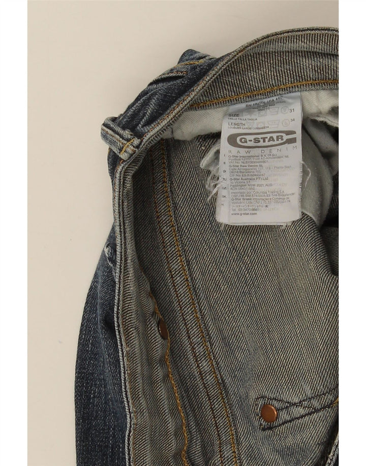 Damskie jeansy Bootcut G-Star W31 L34 Granatowe, bawełniane