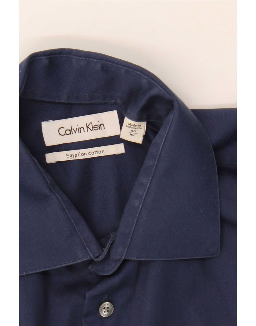 Koszula męska Calvin Klein rozmiar 40, średni granat