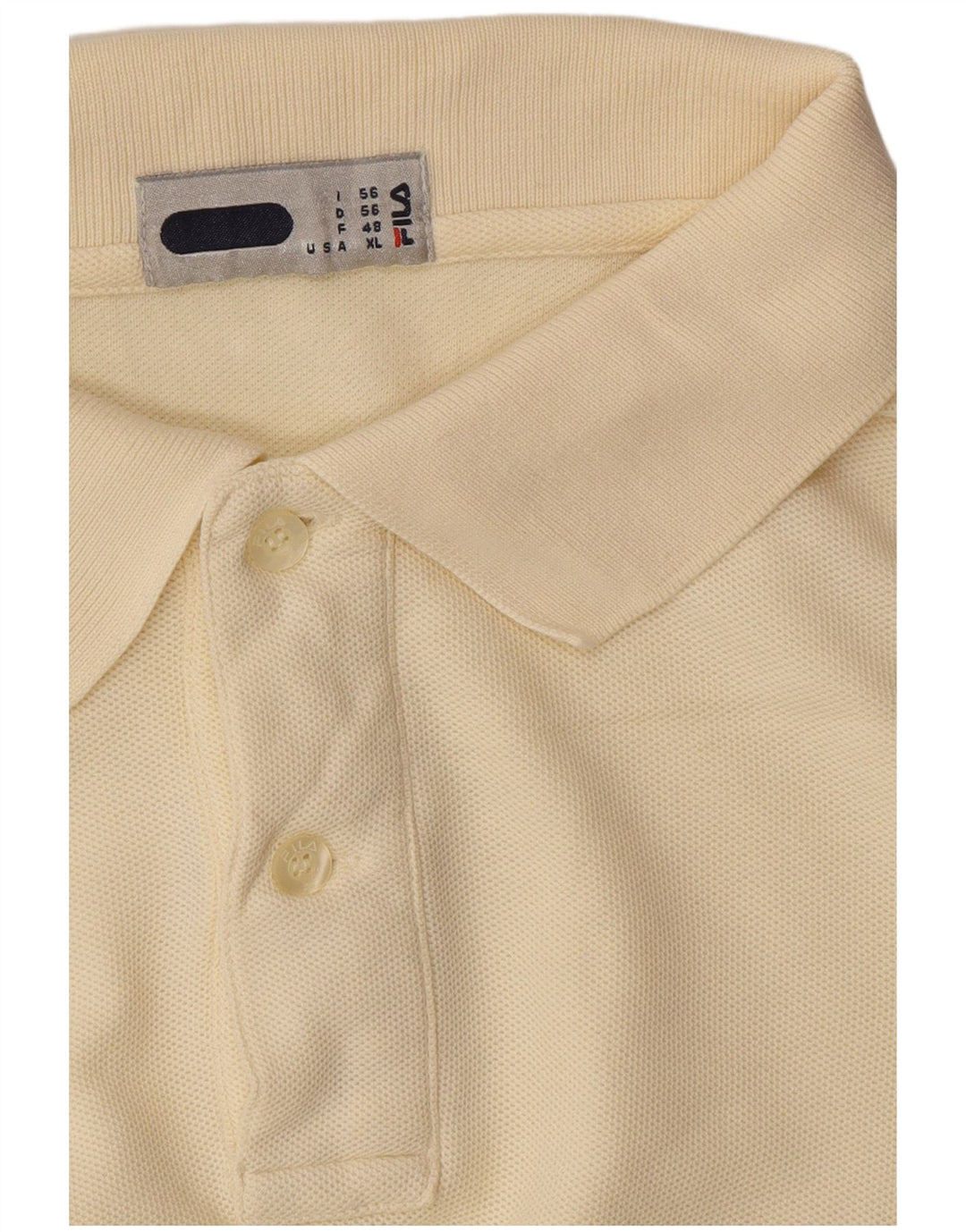 Męska koszulka polo FILA IT 56 2XL żółta