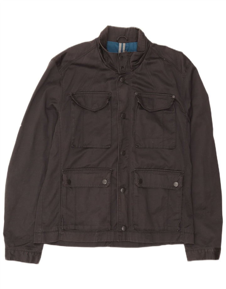 Męska kurtka użytkowa Ted Baker, rozmiar 5 XL, szara, bawełniana