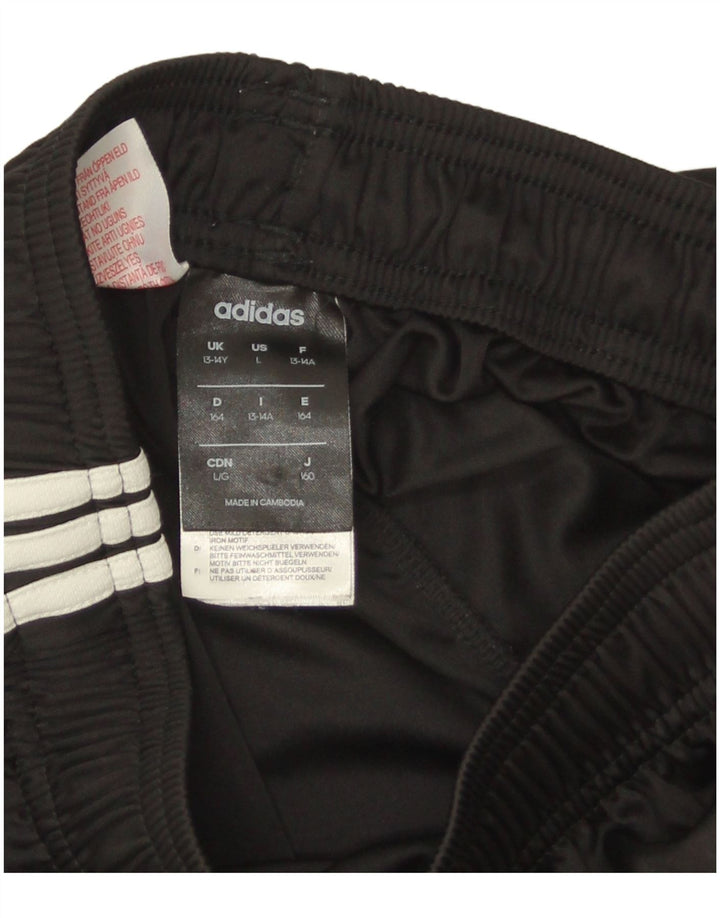 Adidas Chłopięce Spodenki Sportowe Climalite 13-14 Lat Czarny Poliester