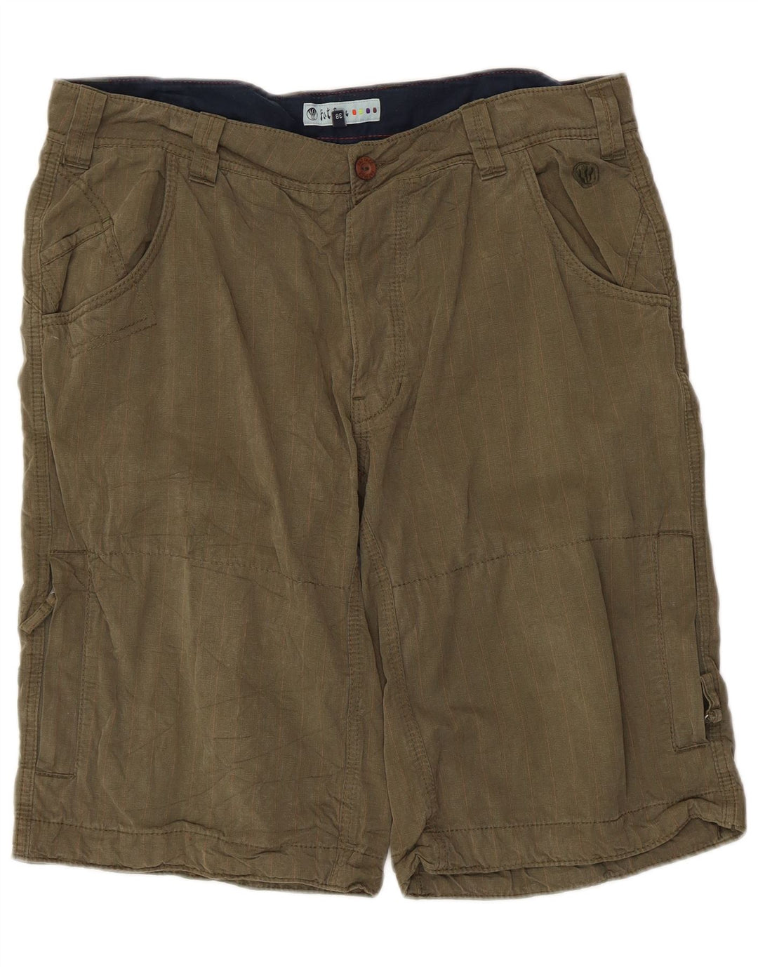 Męskie spodenki cargo Fat Face W38 XL, bawełna khaki