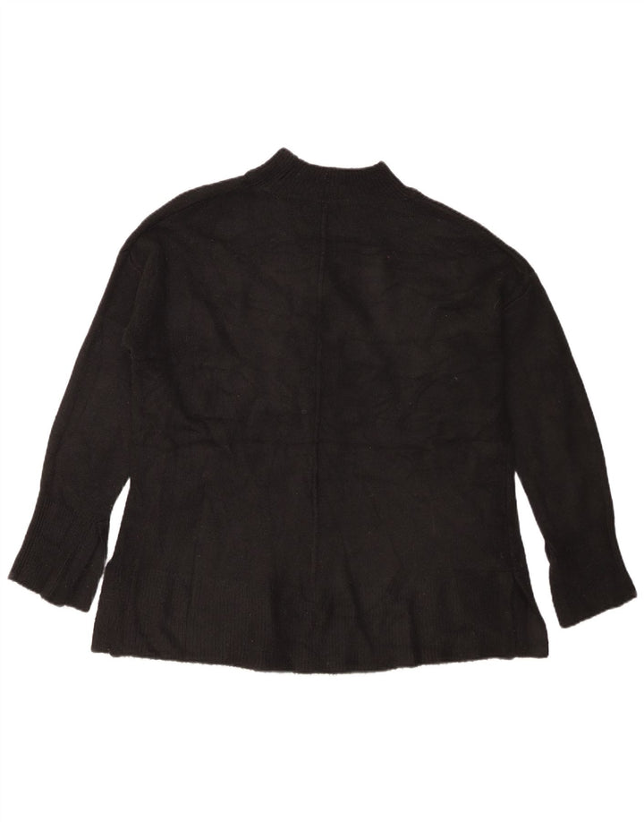 Marks & Spencer Damski sweter z golfem UK 14, średni czarny