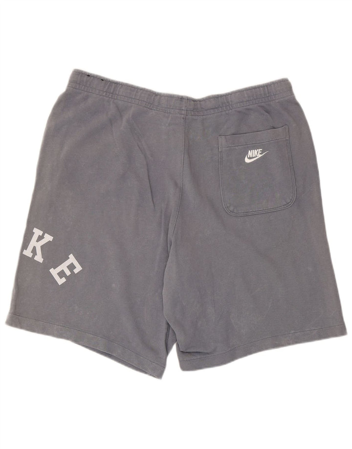 Męskie spodenki sportowe Nike Graphic XL, szare, bawełniane