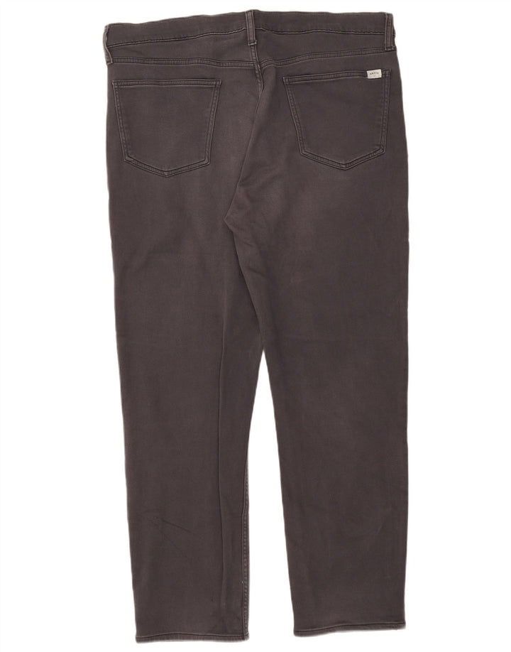 Męskie jeansy Orvis Slim W38 L30 Szara bawełna