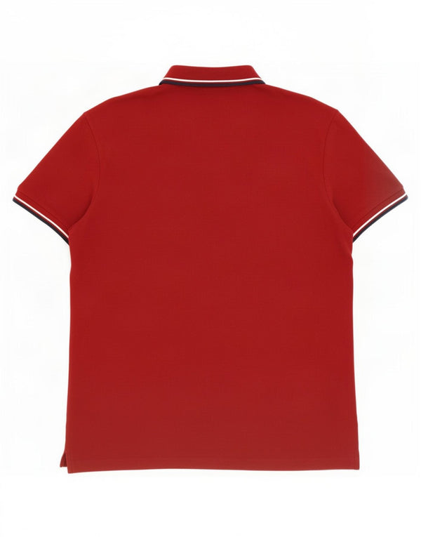 Męska koszulka polo Diadora 3XL, bordowa, bawełniana