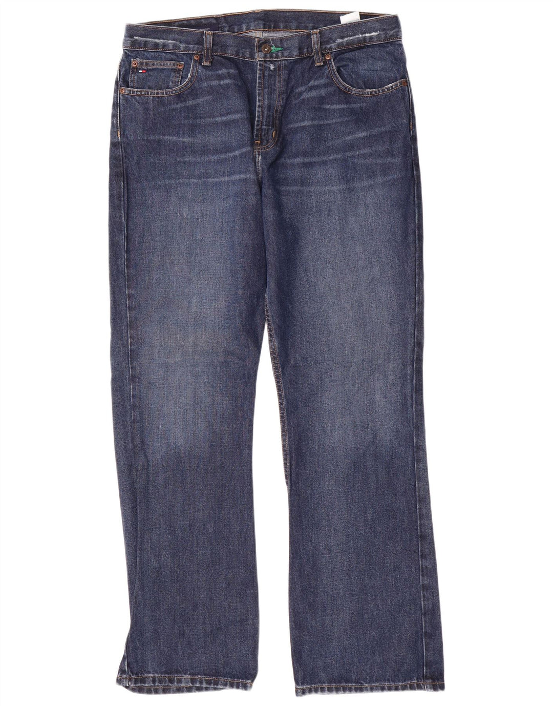 Męskie jeansy Bootcut TOMMY HILFIGER W34 L32 Niebieskie, bawełniane