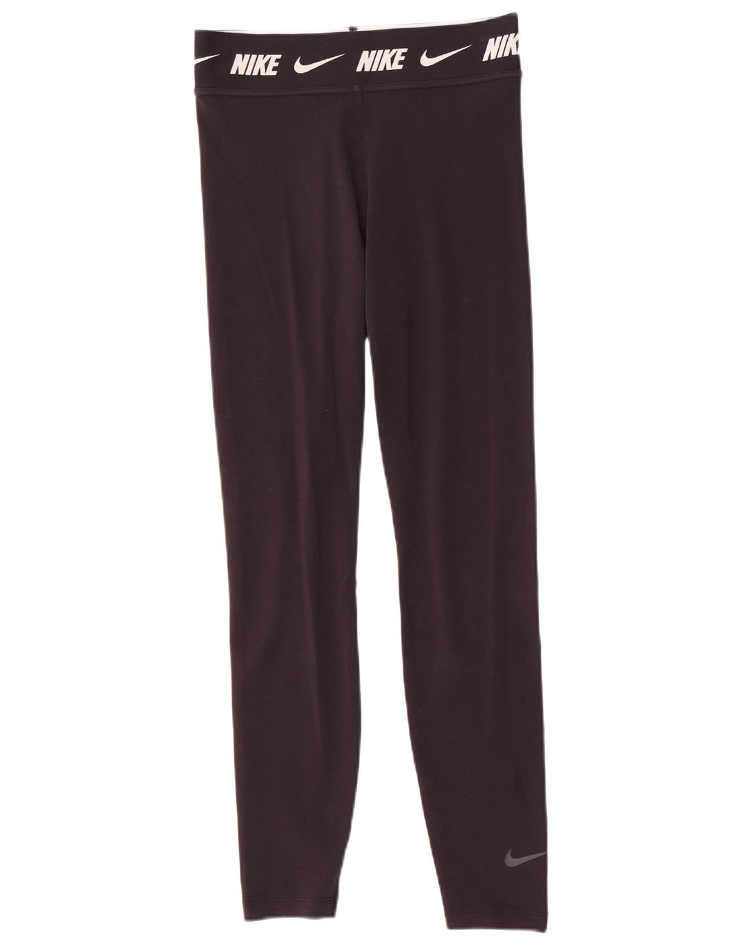 Damskie legginsy Nike Graphic UK 10, małe, czarne, bawełniane