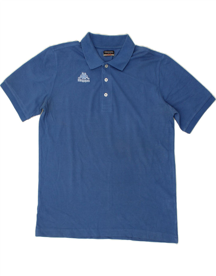 KAPPA Mens Polo Shirt Large Blue Cotton Vintage Kappa and Second-Hand Kappa from Messina Hembry 