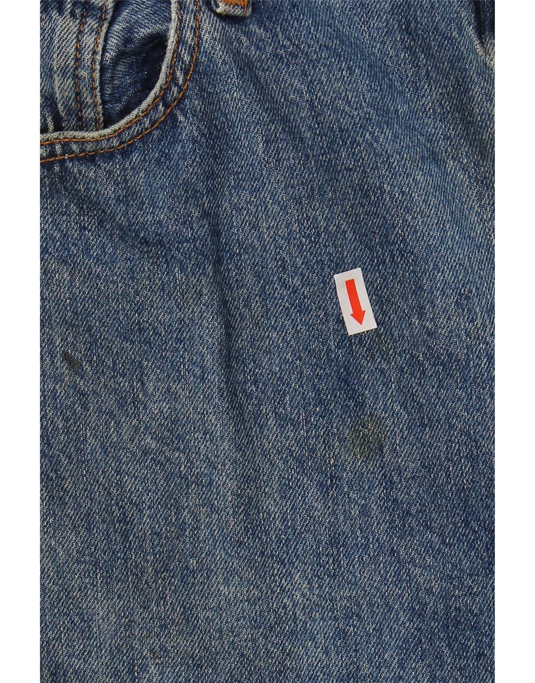 Męskie jeansy Levi's 501 Straight W36 L28 Niebieskie bawełniane