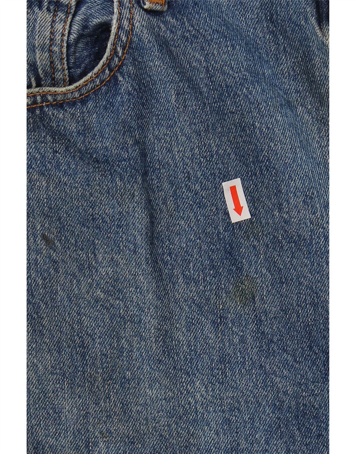 Męskie jeansy Levi's 501 Straight W36 L28 Niebieskie bawełniane