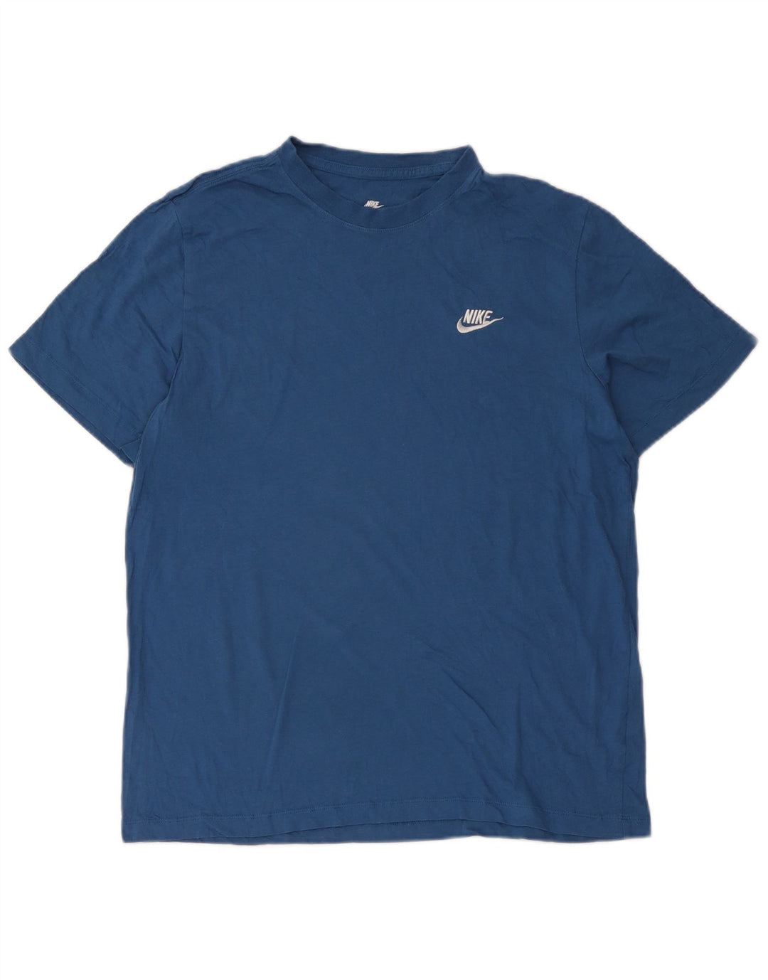 T-shirt męski Nike, duży, niebieski, bawełniany