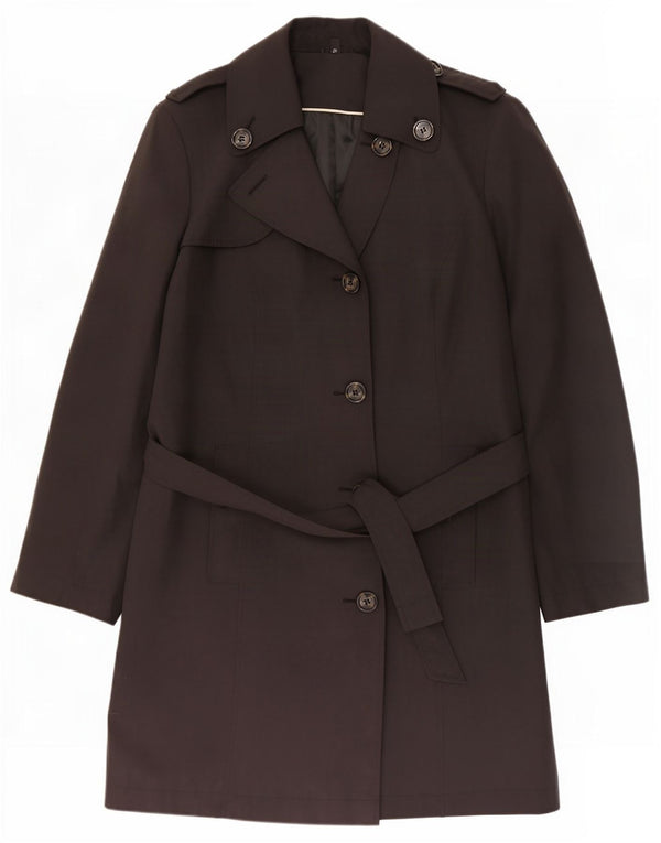Marks & Spencer Damski trencz UK 22 3XL Czarny poliester