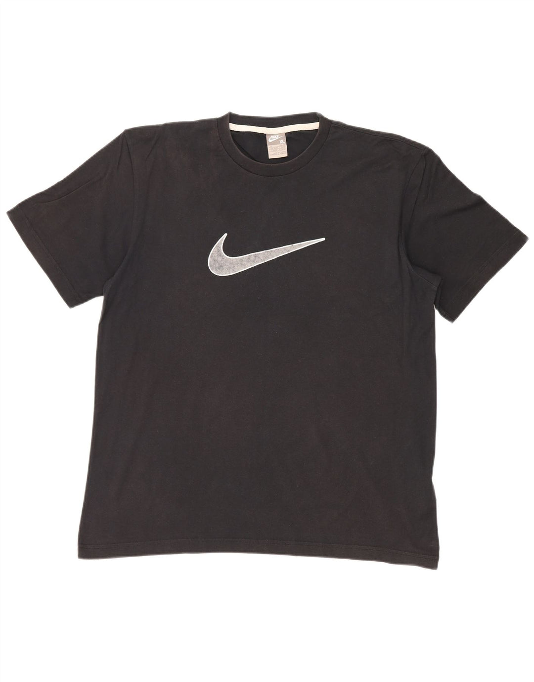 Męska koszulka z grafiką NIKE Top UK 45/47 XL, czarna, bawełniana