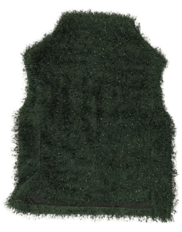 Damski podkoszulek ZARA z kamizelką UK 14, średni zielony poliester