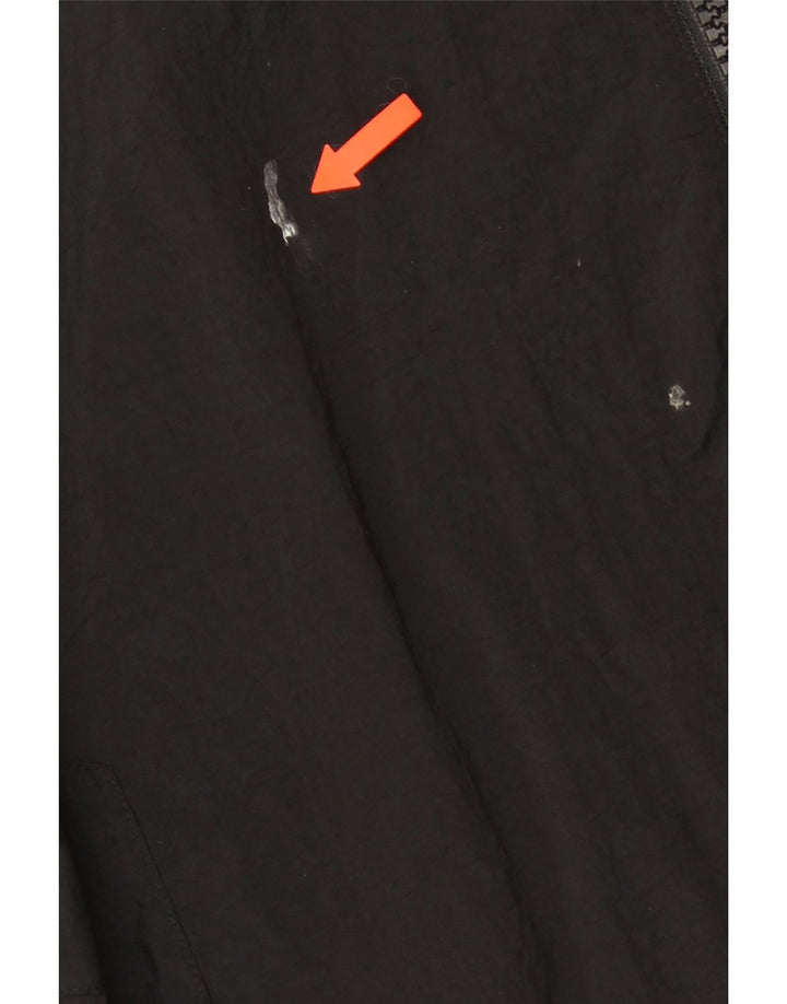 Męska kurtka bomber Adidas Loose Fit UK 42 XL Czarny poliamid