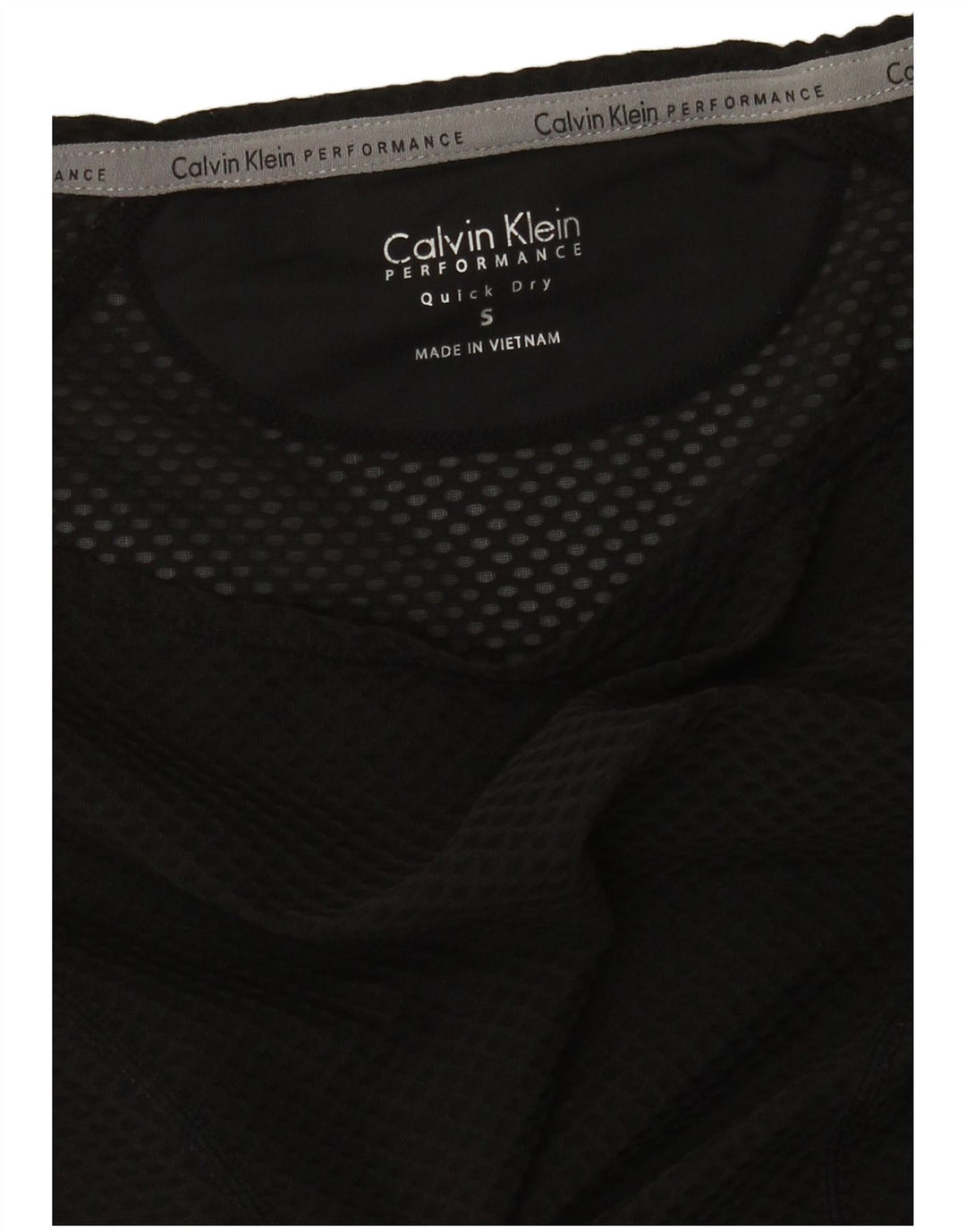 Damski top oversize Calvin Klein z długim rękawem, UK 10, mały czarny