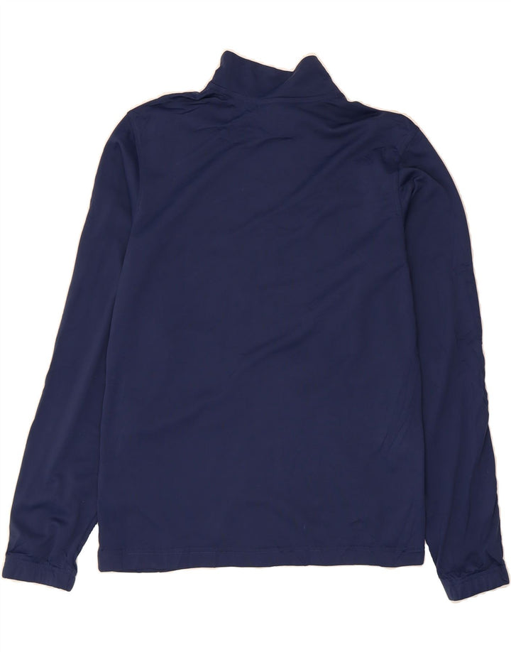NIKE Mens Tracksuit Top Jacket Small Navy Blue Polyester Vintage Nike and Second-Hand Nike from Messina Hembry 