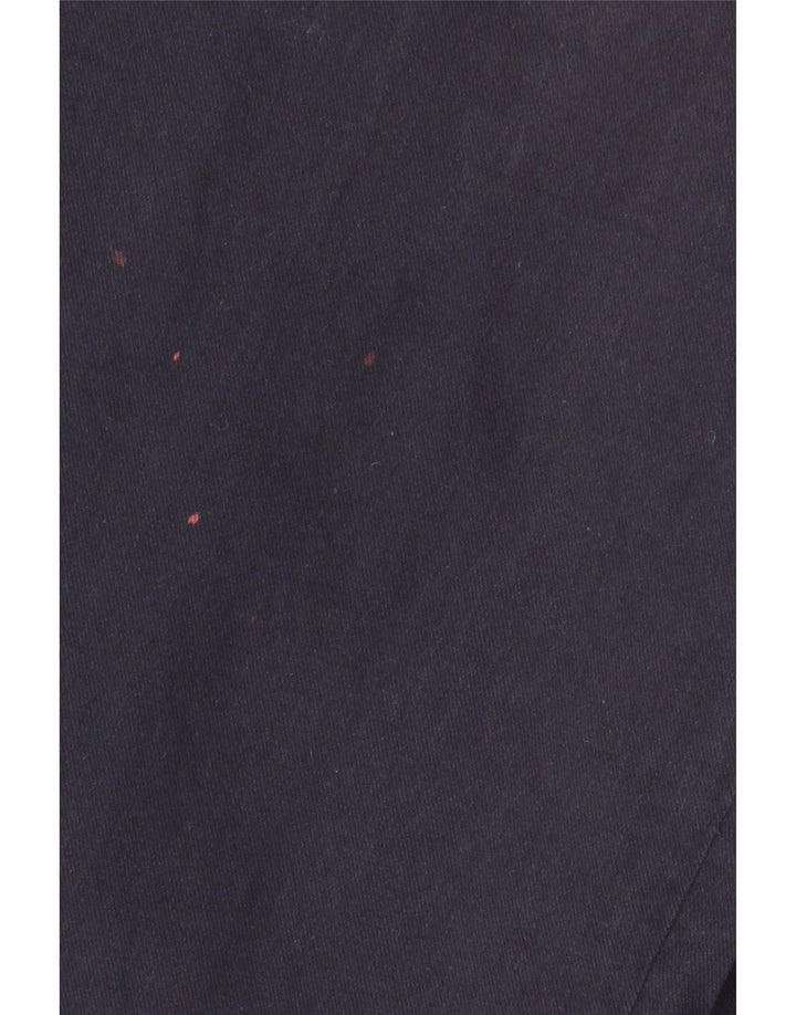 DOCKERS Męskie proste spodnie Chino W34 L27 Granatowa bawełna