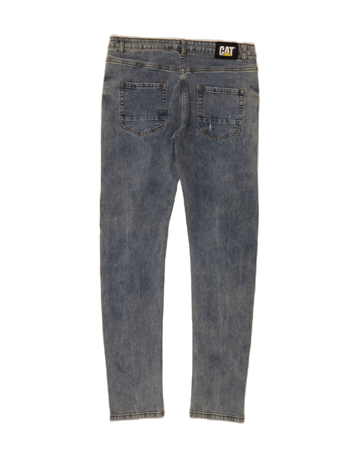 CAT Boys Slim Jeans 15-16 Years W30 L30 Blue Cotton Vintage CAT and Second-Hand CAT from Messina Hembry 