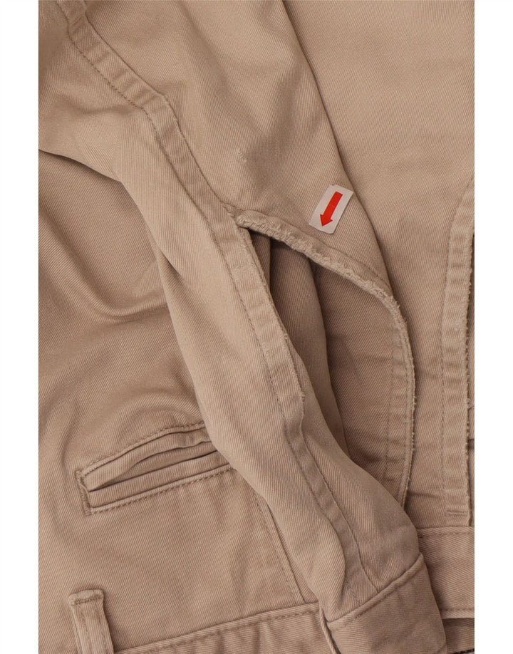 Męskie spodnie typu slim chino Dockers W34 L29 beżowe