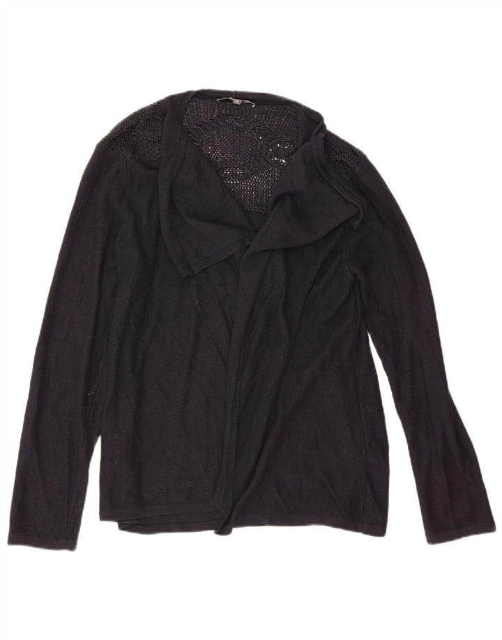 Marks & Spencer Damski sweter oversize UK 14, duży, granatowy