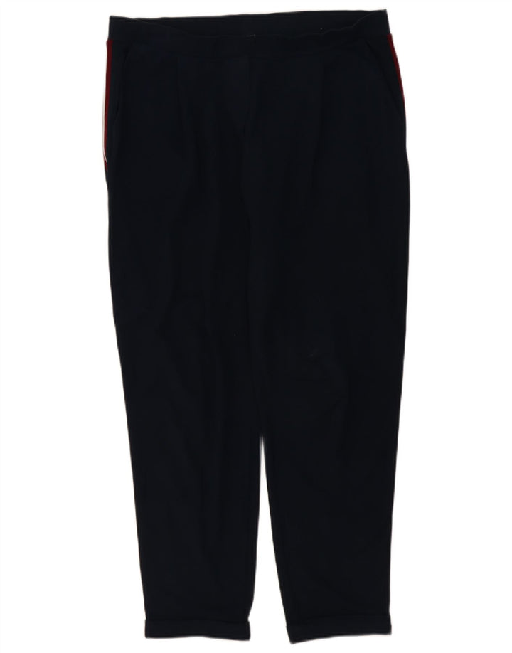 Damskie spodnie casual Marks & Spencer W36 L28 Granatowe