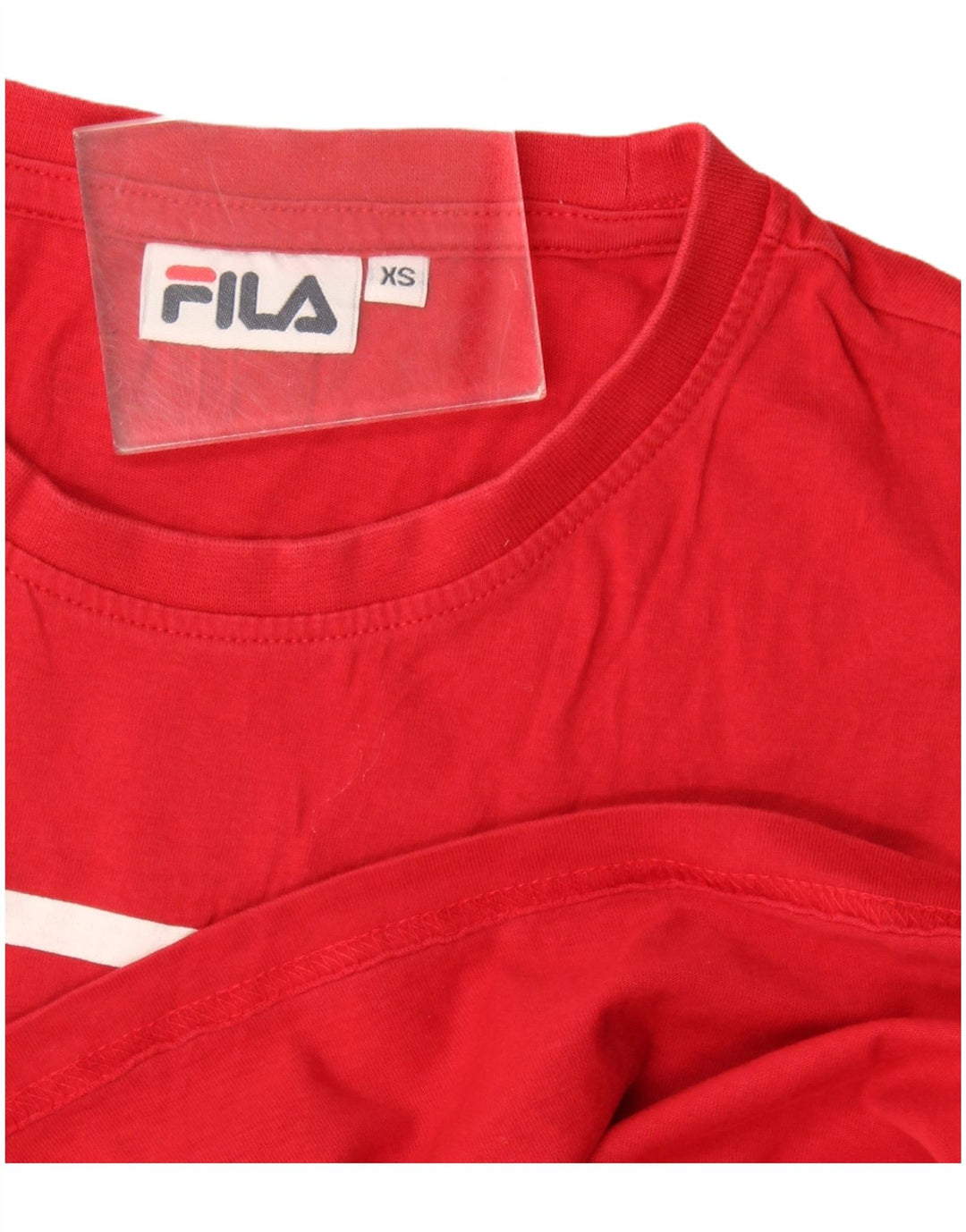 Męski T-shirt z grafiką Fila Top XS Czerwony