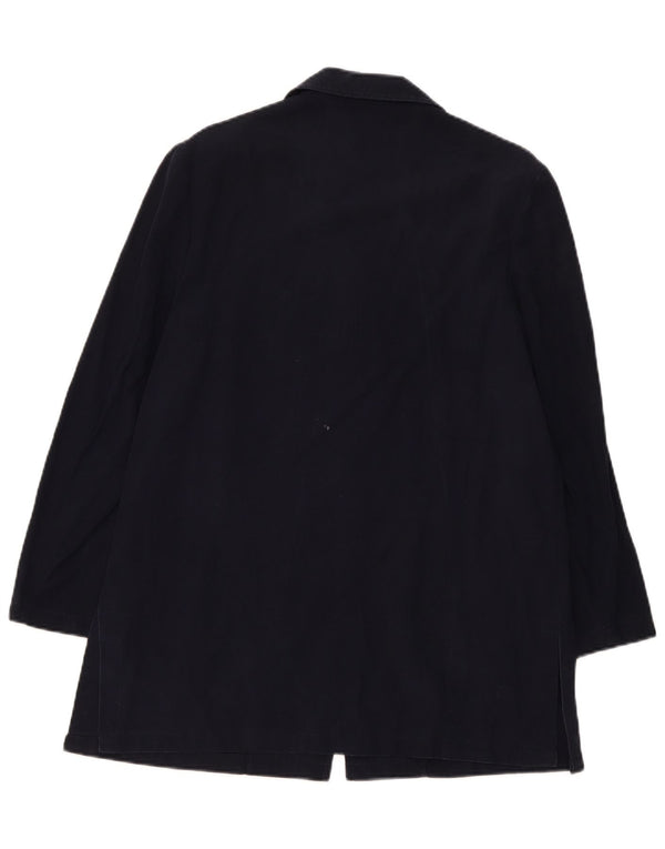 Marks & Spencer Damska marynarka St. Michael Blazer UK 14, duża, granatowa