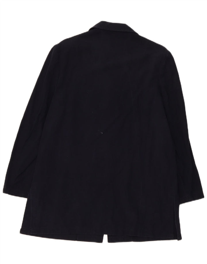 Marks & Spencer Damska marynarka St. Michael Blazer UK 14, duża, granatowa