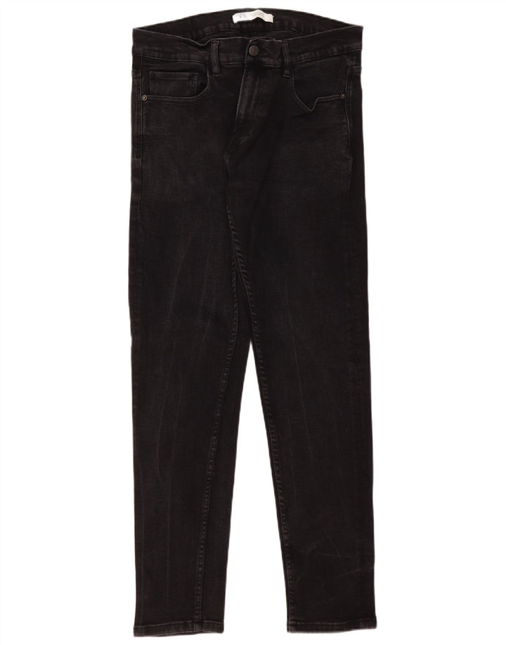 Męskie jeansy slim fit Zara EU 44 Large W34 L32 Black