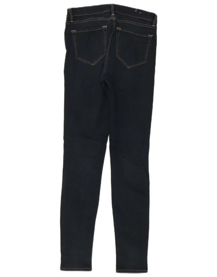 ALL SAINTS Womens Skinny Jeans W28 L30 Navy Blue