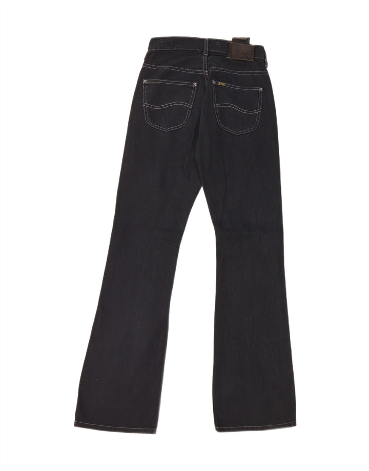 Damskie jeansy Lee Flared W27 L32 granatowe