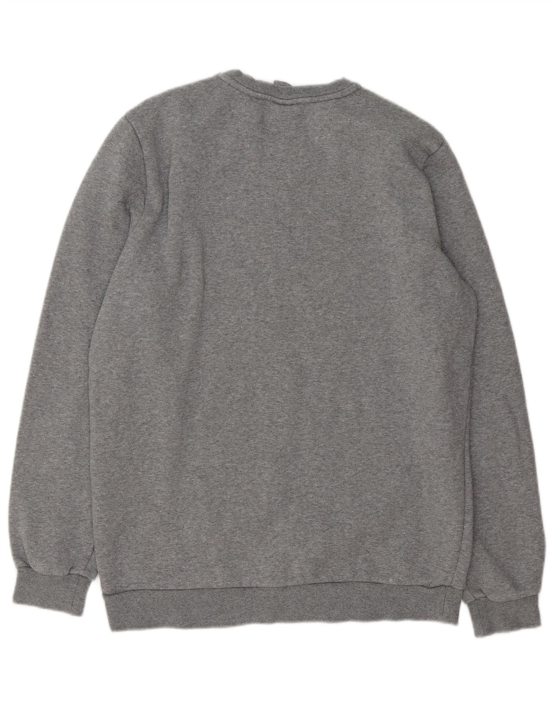 PUMA Mens Graphic Sweatshirt Jumper Medium Grey Cotton