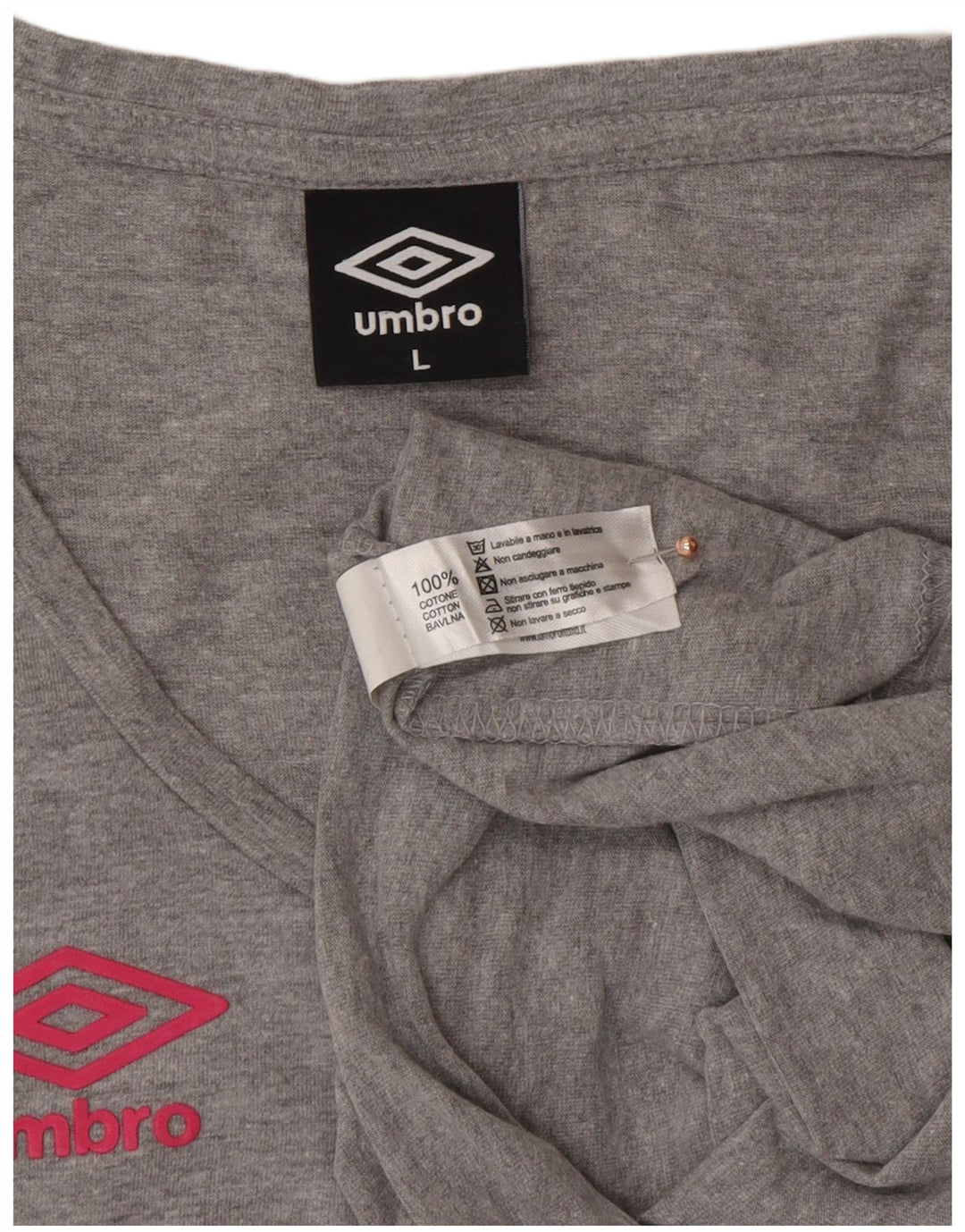 Top damski UMBRO z kamizelką UK 14, duży, szary, bawełniany