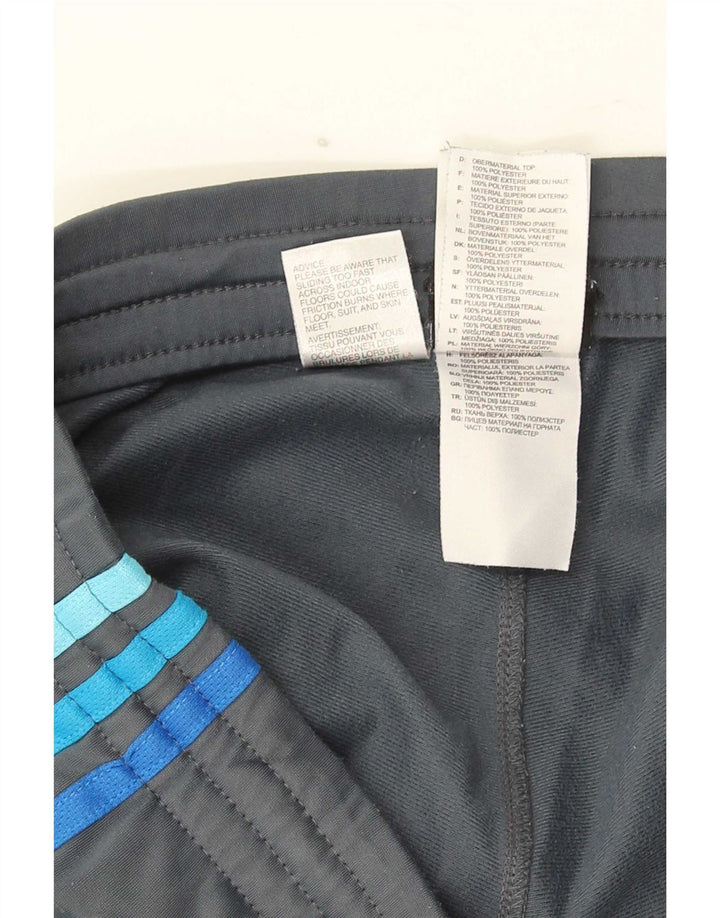 Męskie spodnie dresowe Adidas UK 36/38 Mały szary poliester