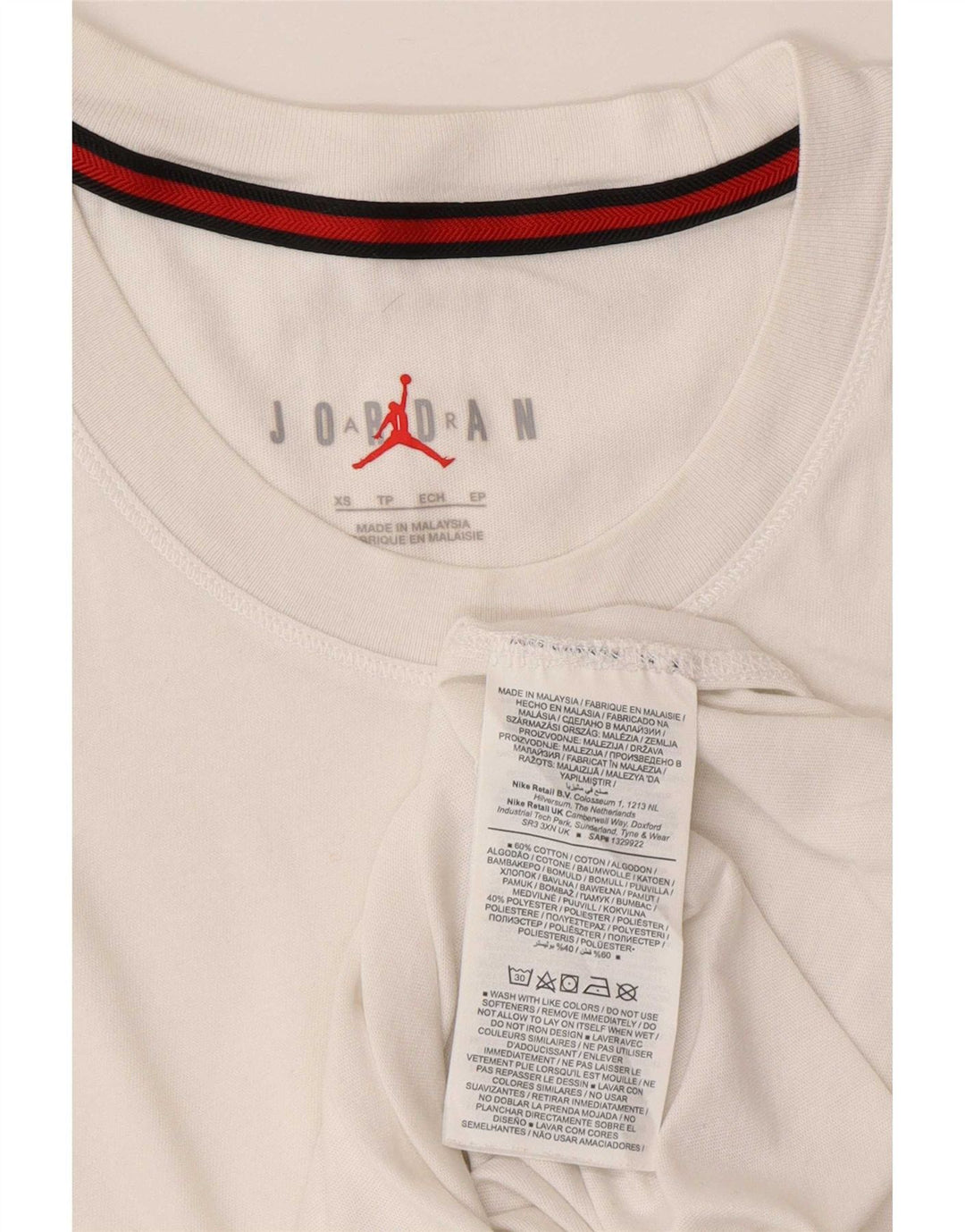 Męska kamizelka Jordan XS, biała, bawełniana