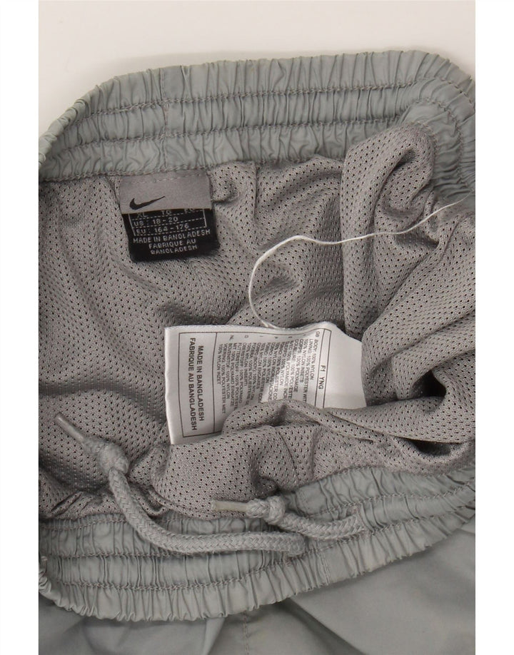 Chłopięce spodnie dresowe NIKE 13-14 lat XL, szary nylon