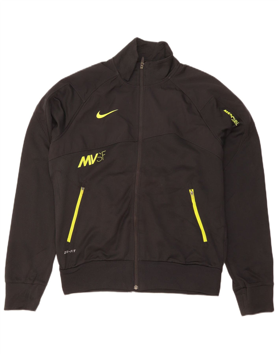 Męska bluza dresowa NIKE Dri Fit Graphic, mała, czarna, poliestrowa