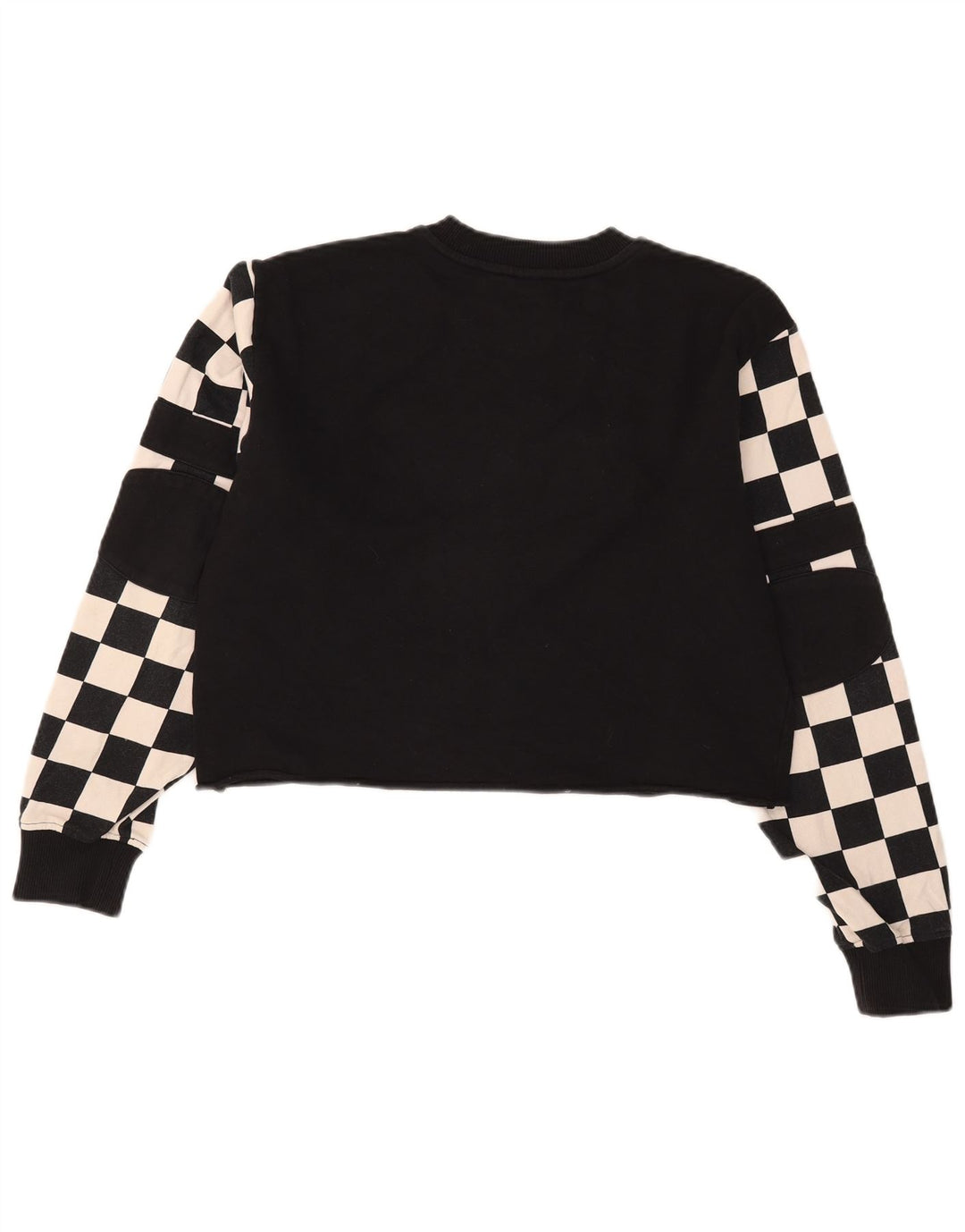 Damska bluza Vans Crop Graphic UK 14, średnia czarna geometryczna