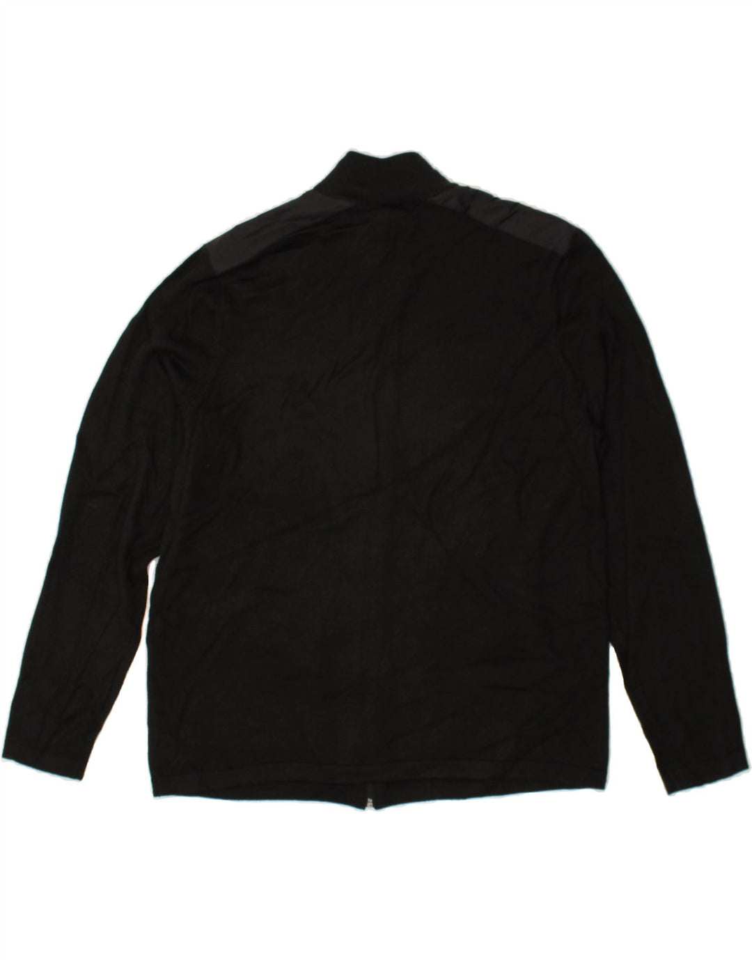 MICHAEL KORS Mens Cardigan Sweater XL Black Acrylic Vintage Michael Kors and Second-Hand Michael Kors from Messina Hembry 