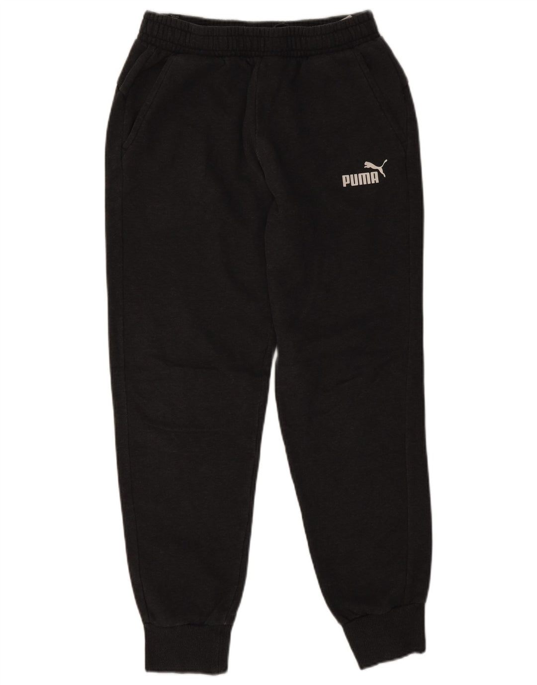 Męskie spodnie dresowe Puma Joggers, średnioszare, bawełniane