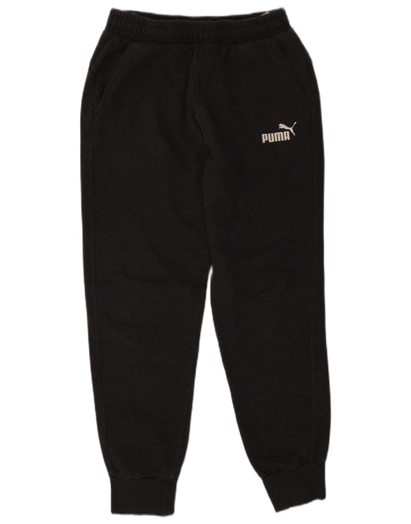 Męskie spodnie dresowe Puma Joggers, średnioszare, bawełniane