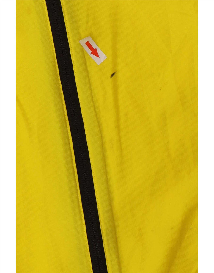 Męska kurtka przeciwdeszczowa Adidas Clima Proof UK 40, duża, żółta, poliestrowa