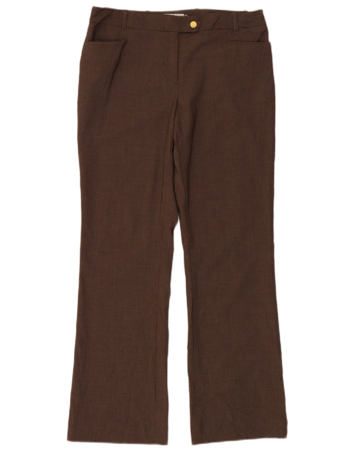 Spodnie damskie Calvin Klein Bootcut US 6 Medium W32 L32 brązowe