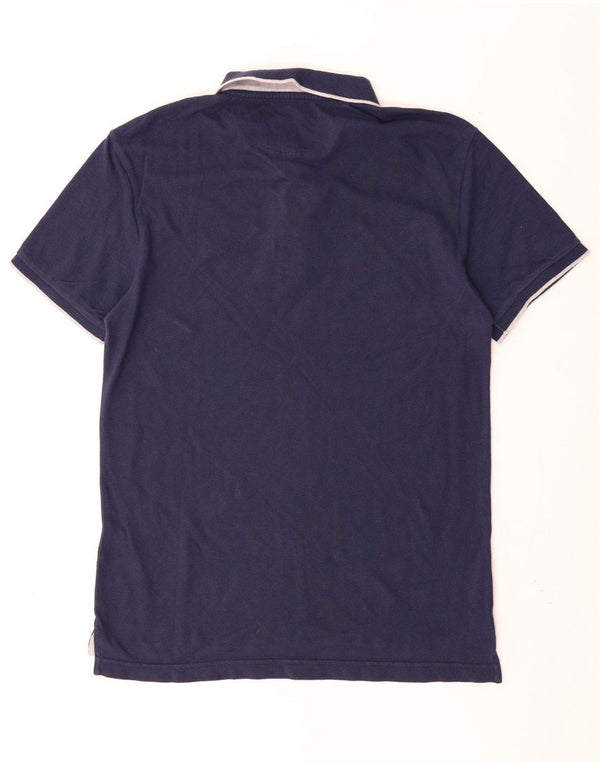 Męska koszulka polo LEVI'S Coupe o standardowym kroju, średnia, granatowa, bawełniana