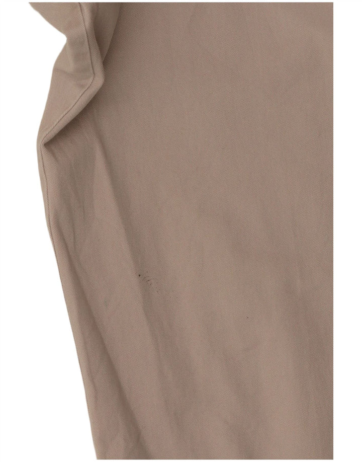 Męskie proste spodnie chino CHAPS W34 L29 Beżowa bawełna