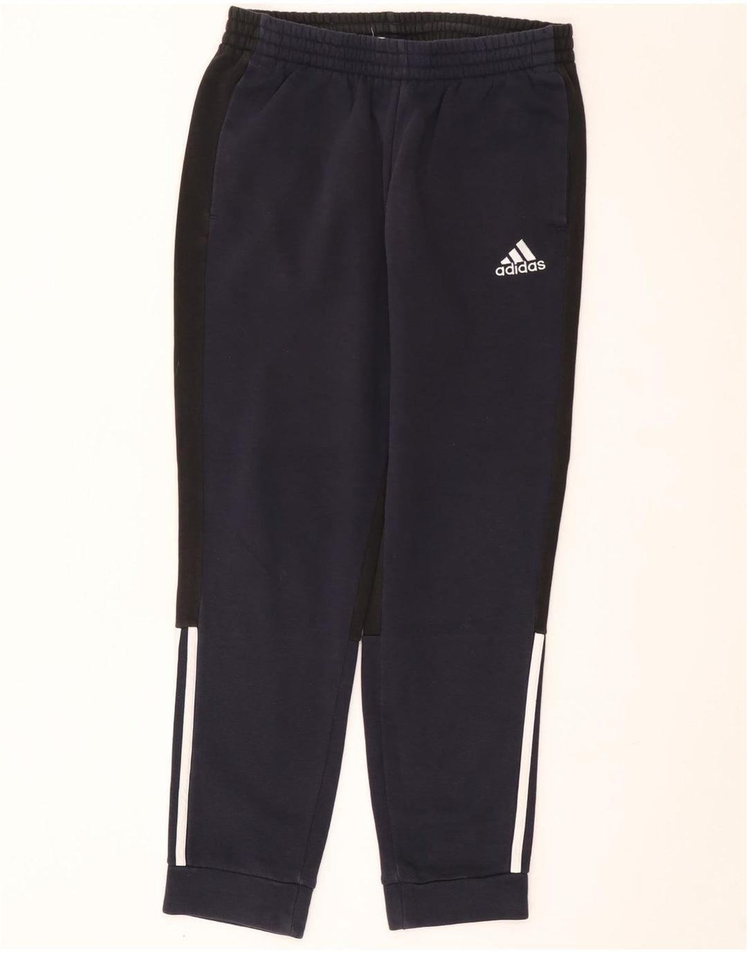 Męskie spodnie dresowe ADIDAS Joggers, średni granat, blok kolorów