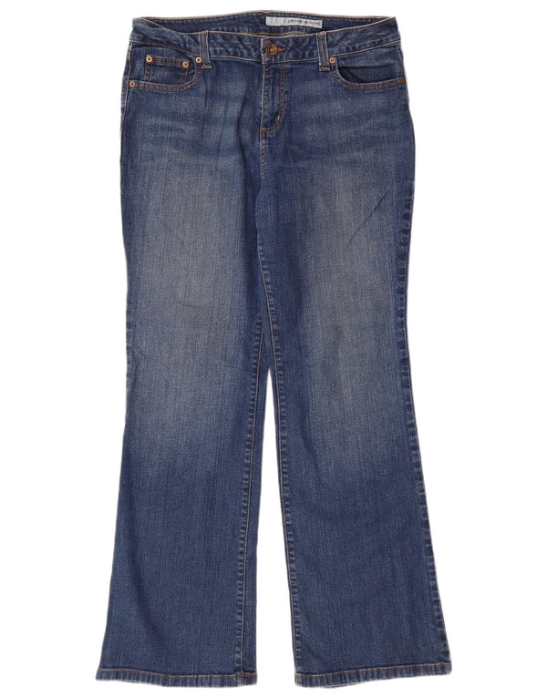 Dżinsy damskie Dkny Bootcut US 16 2XL W35 L32 Niebieskie bawełniane
