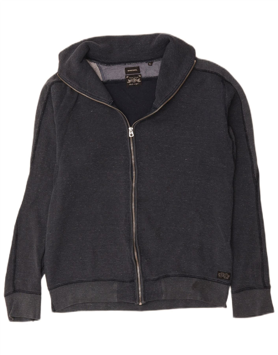 Diesel Męska bluza dresowa XL Granatowa, bawełniana